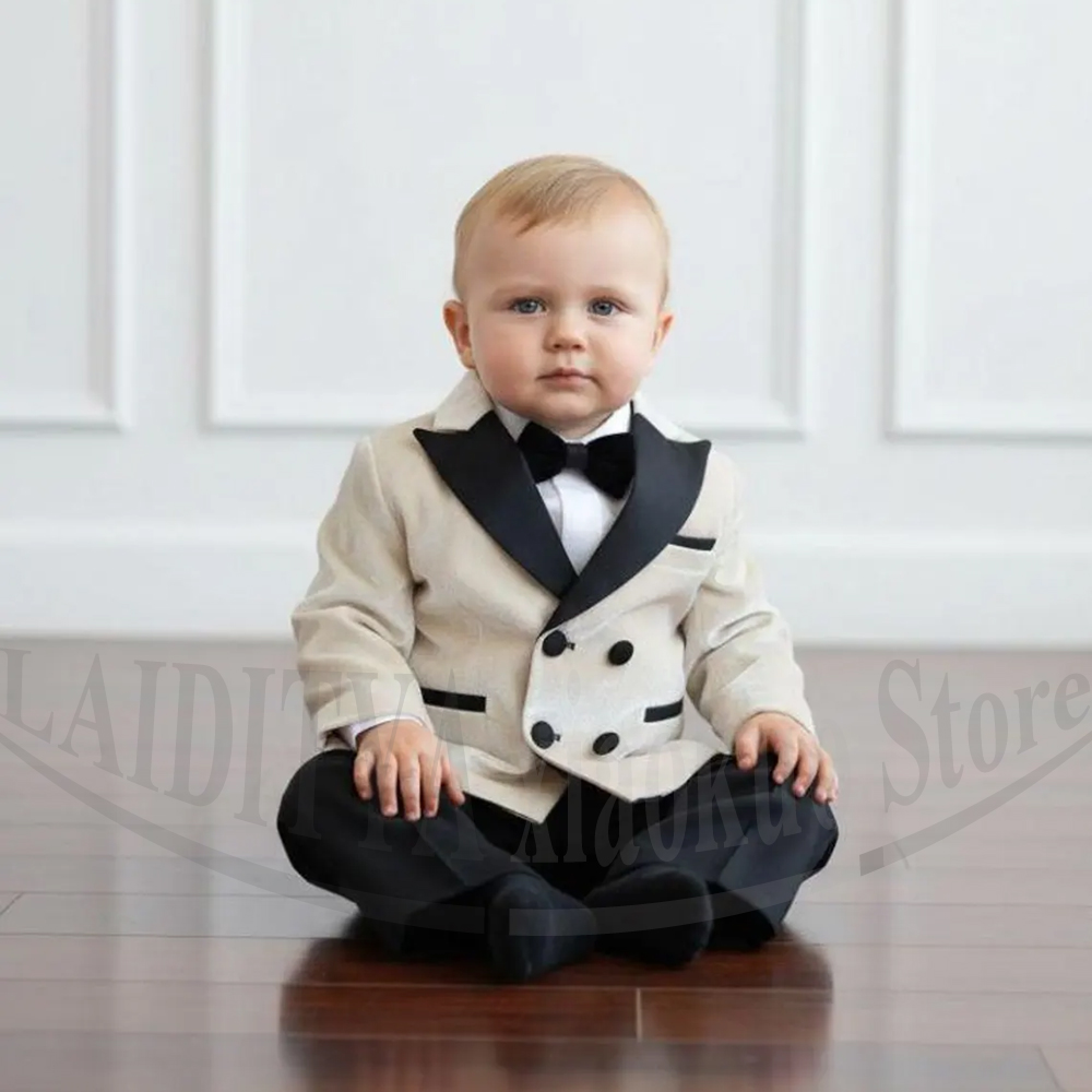 Baby Boy Suit Set Baptism - Costume 2 pièces chic pour bébés