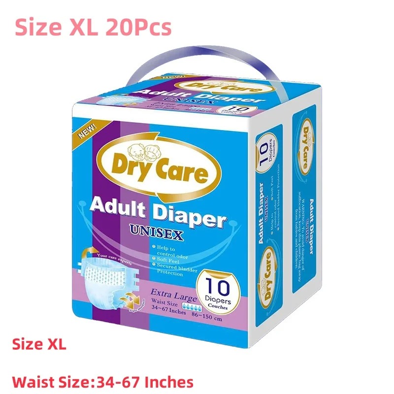 Diapering - 20 couches absorbantes jetables pour adultes,