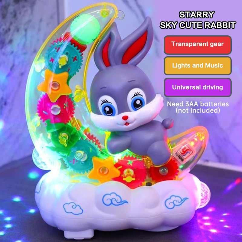 Baby Gear - Moon Rabbit Scooter électrique jouet avec
