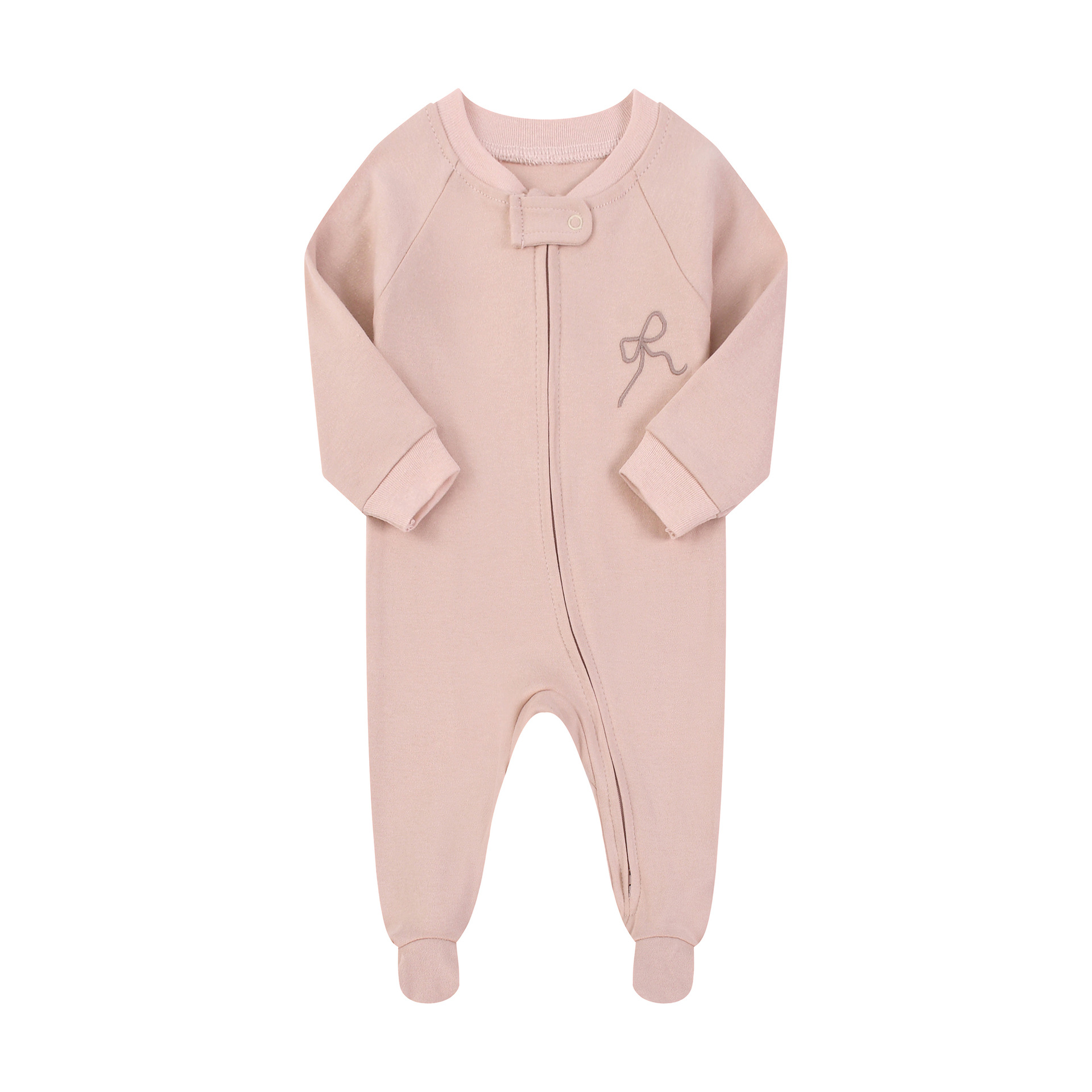 Cotton Baby Onesies Zipper - Combinaison pour bébé à manches longues