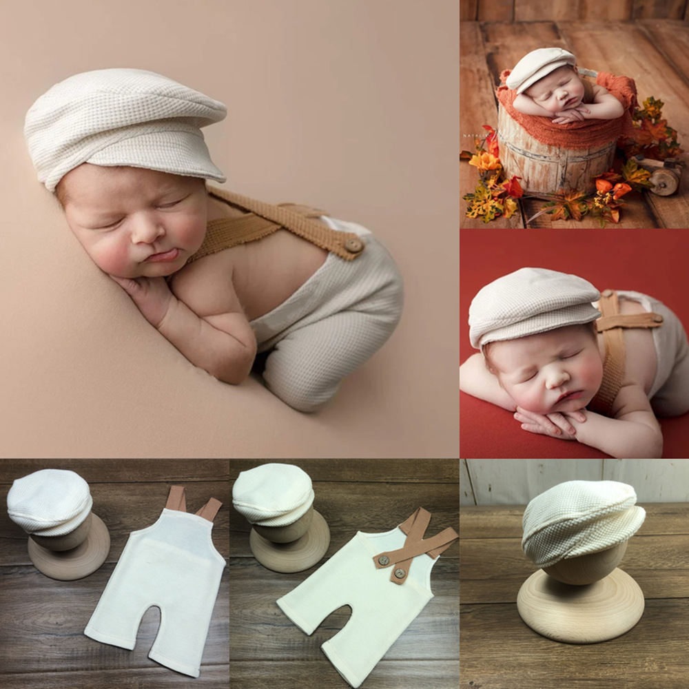 Infant Photography Props Outfit - Accessoires de photographie pour nouveau-né, tenue