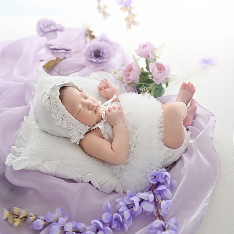 Infant Photography Props Outfit - Tenue de photographie pour nouveau-né, ensemble