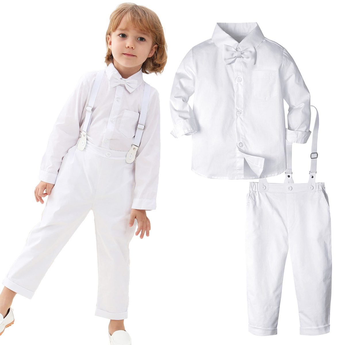 Baby Boy Suit Set Baptism - Tenues de baptême pour enfants, ensemble