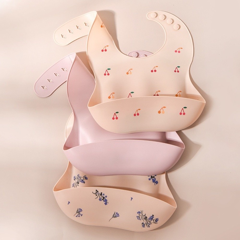 Waterproof Baby Bibs Silicone - Nouveau bavoir en silicone pour bébé,