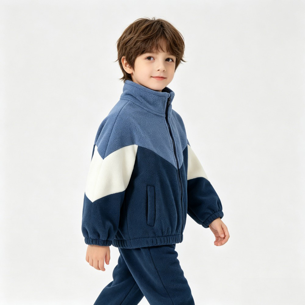 Vestes et manteaux pour bébés  - Toddler Boy Winter Fleece Jacket avis et prix