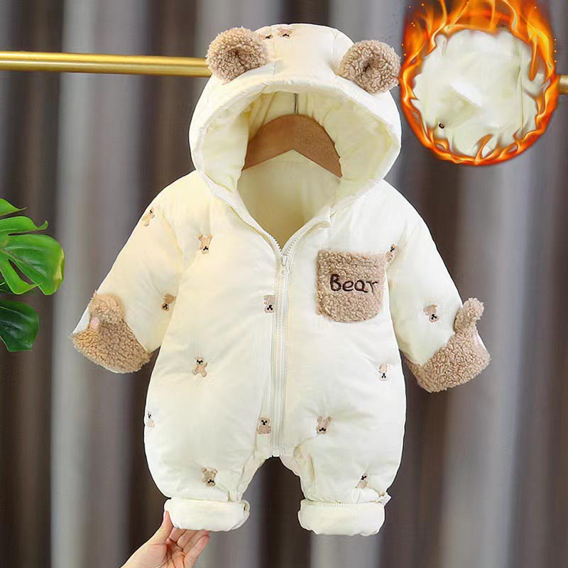 Barboteuse d'hiver pour nouvea - Cotton Baby Onesies Zipper avis et prix