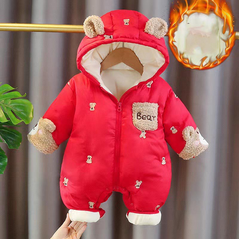 Barboteuse d'hiver pour nouvea - Cotton Baby Onesies Zipper avis et prix