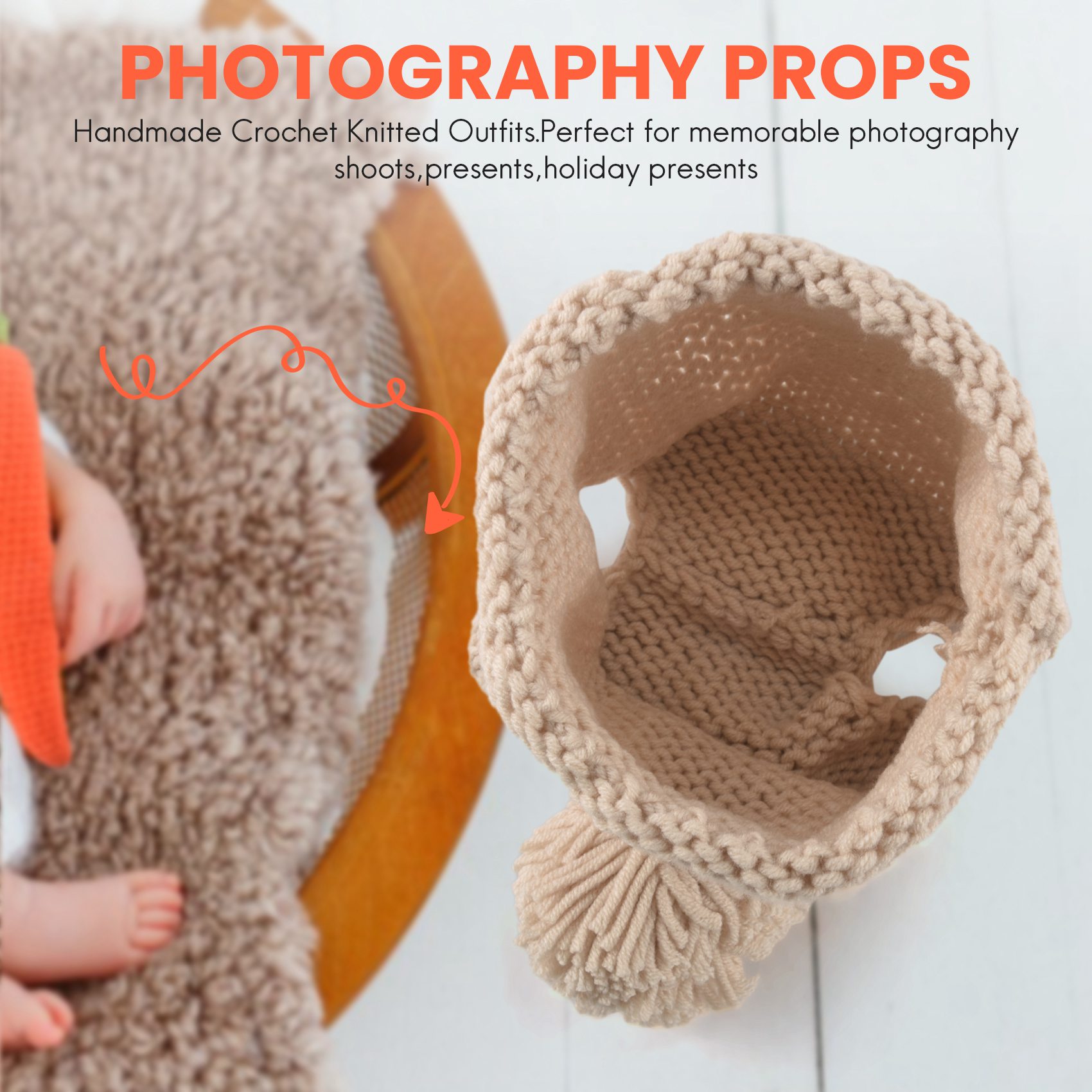 ABJA - Accessoires de photogra - Infant Photography Props Outfit avis et prix
