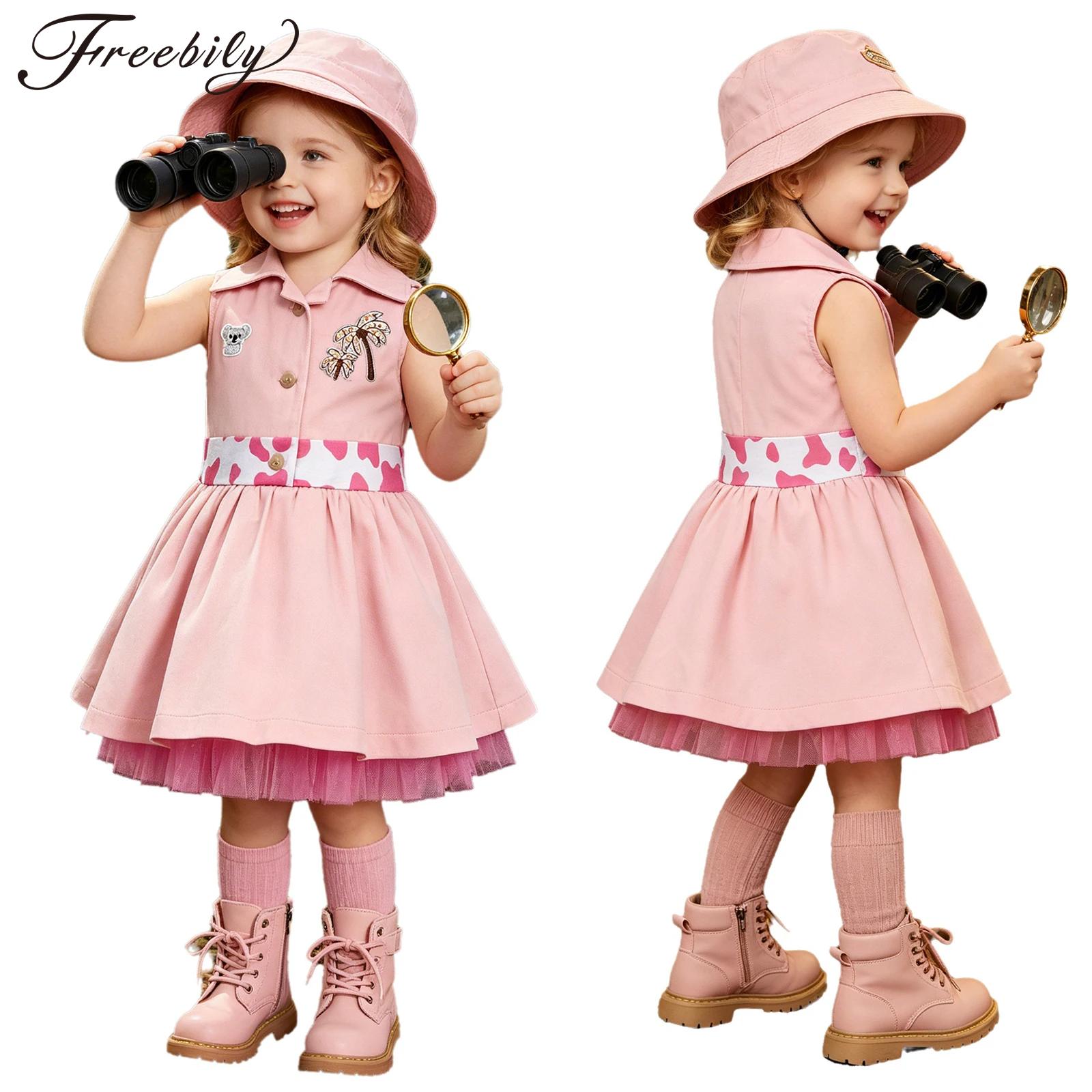 Robe sans manches en tulle pou - Toddler Girl Tulle Party Dress avis et prix