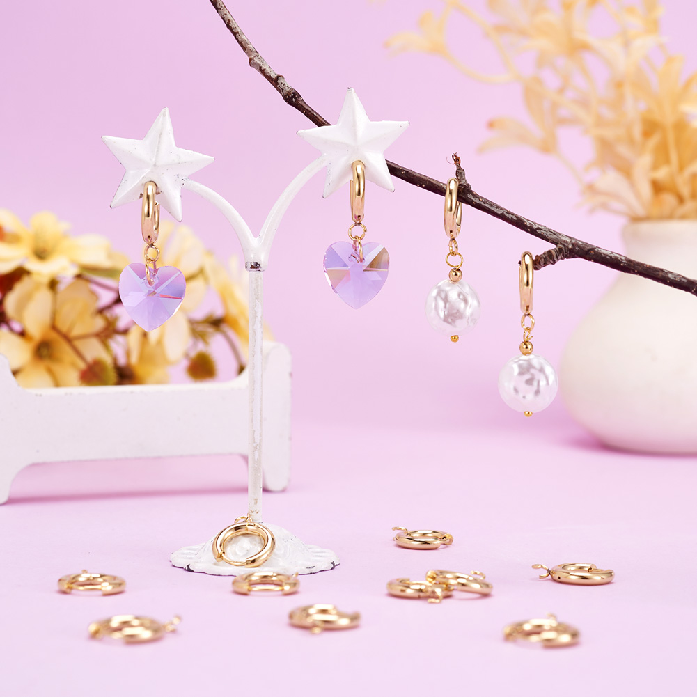 10 crochets d'oreille ronds en - Diapering avis et prix