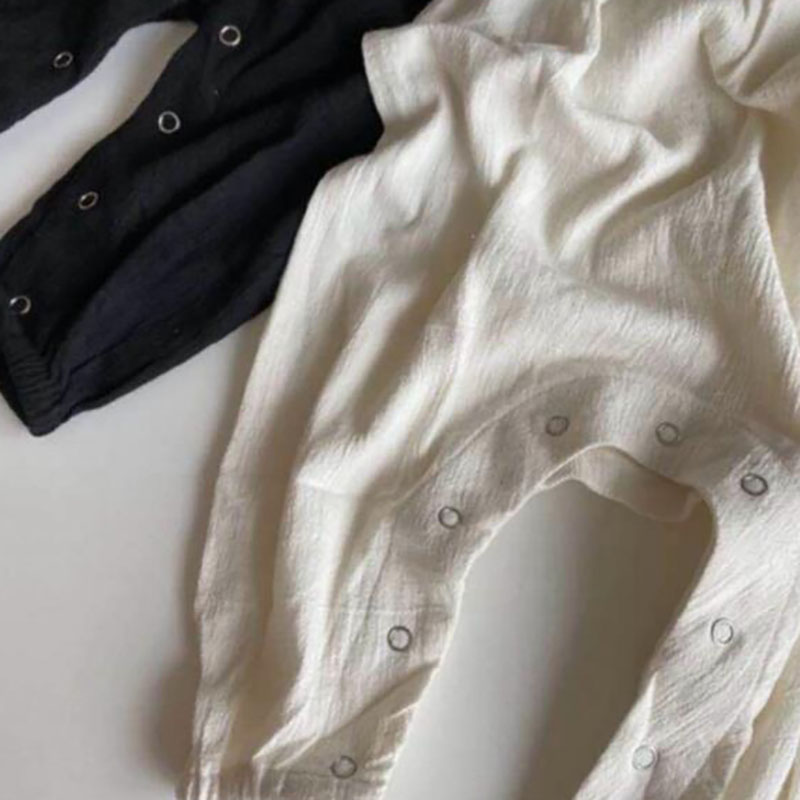 Combinaisons pour bébés, nouve - Baby Summer Linen Sleeveless Jumpsuit avis et prix