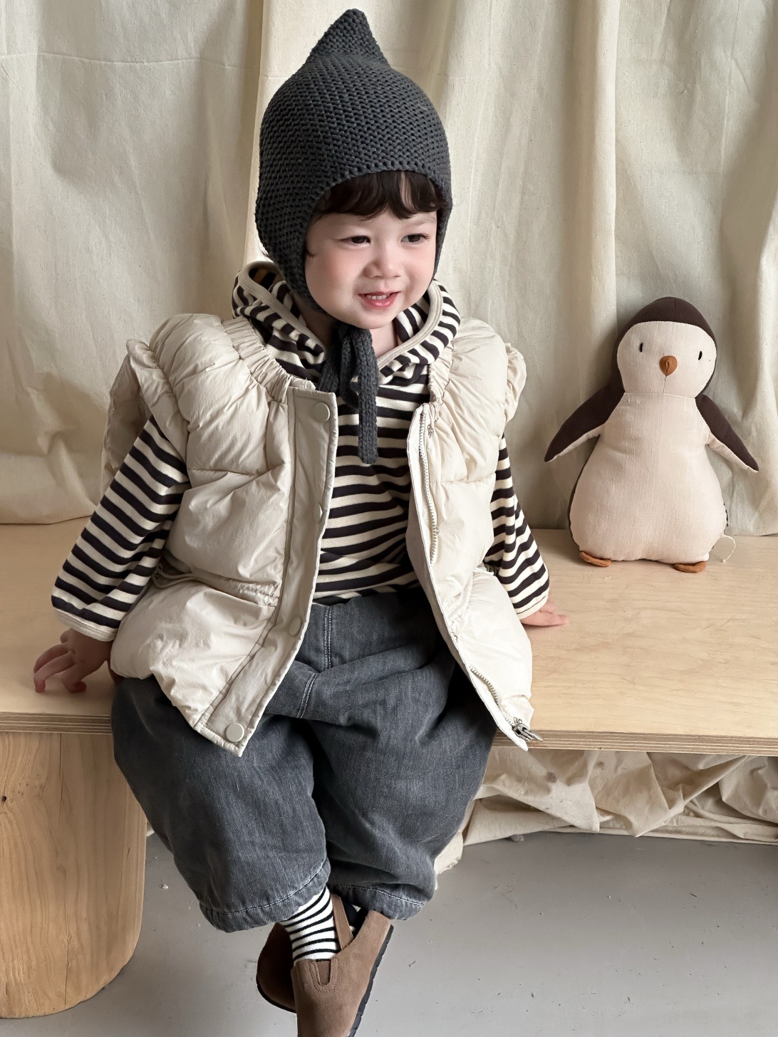 Cardigan chaud pour bébé fille - Toddler Boy Winter Fleece Jacket avis et prix