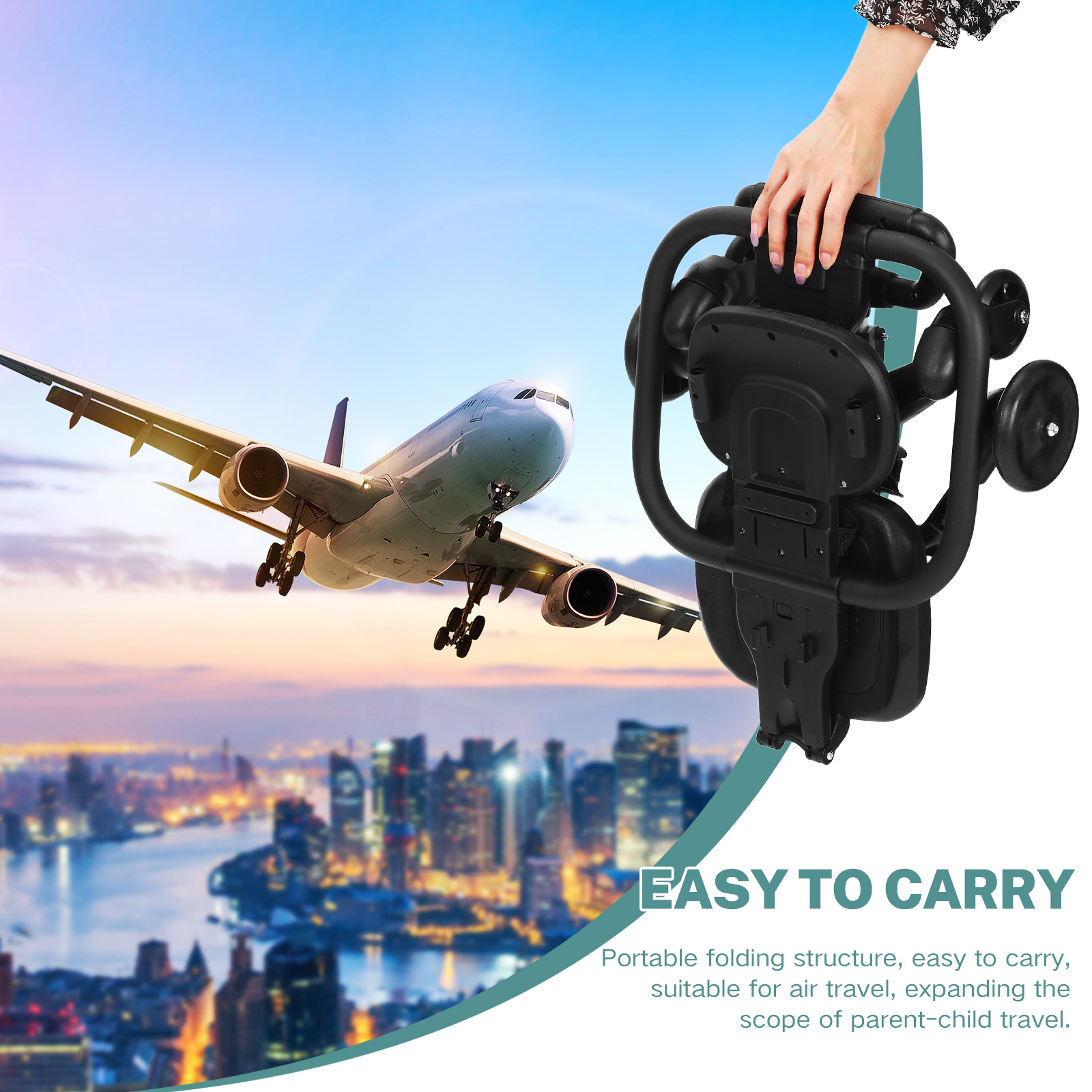 Siège pliable léger Compact po - Lightweight Foldable Baby Stroller Compact avis et prix