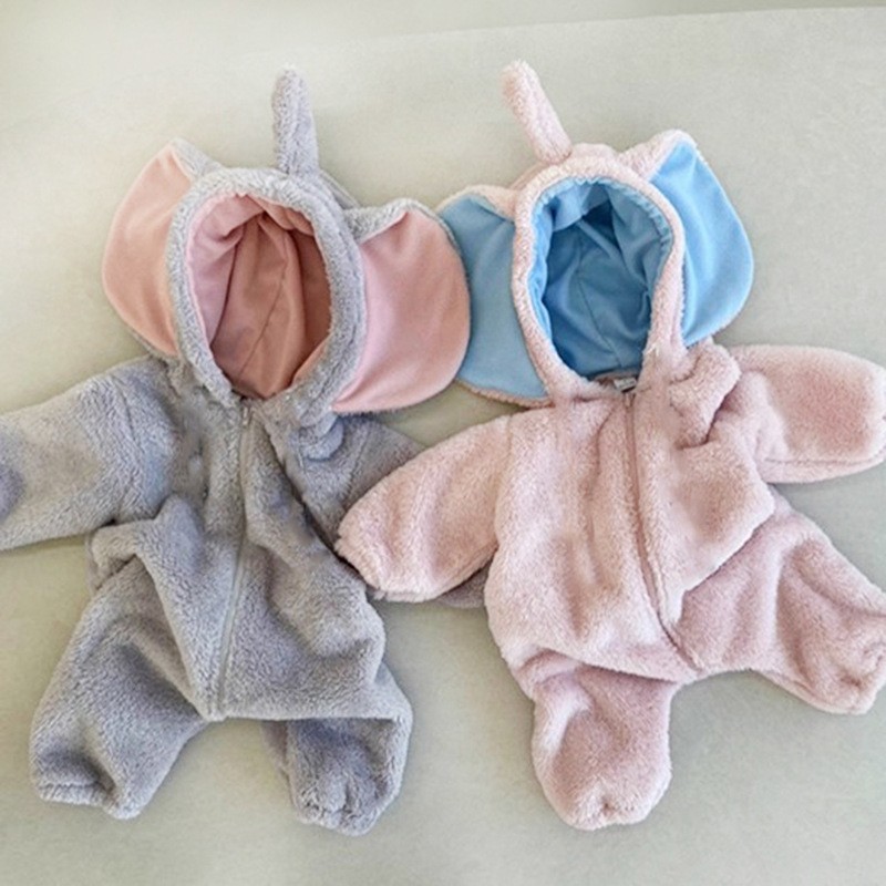 Adorable Combinaison Éléphant  - Cotton Baby Onesies Zipper avis et prix