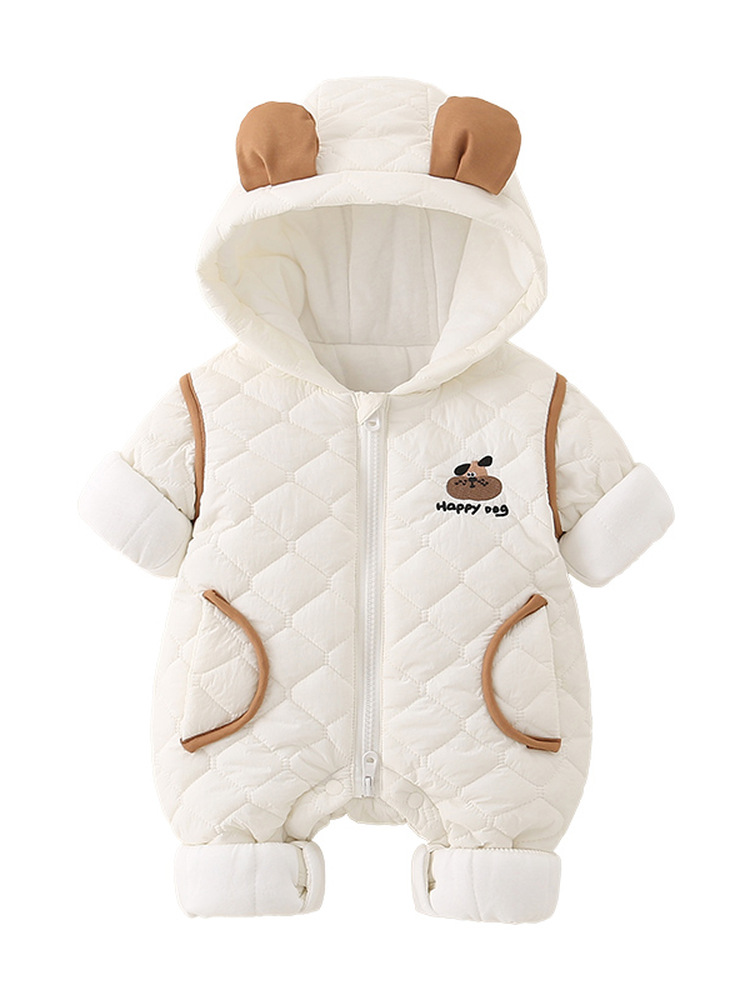 Tenue chaude en coton pour béb - Cotton Baby Onesies Zipper avis et prix