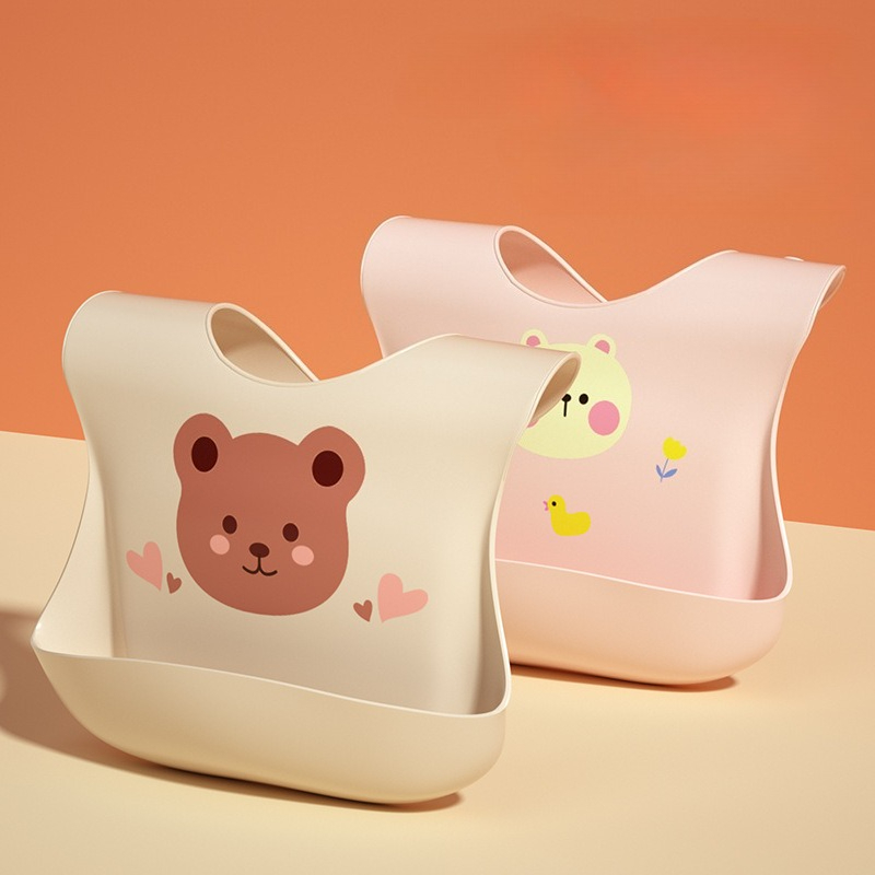 Bavoirs imperméables pour bébé - Waterproof Baby Bibs Silicone avis et prix