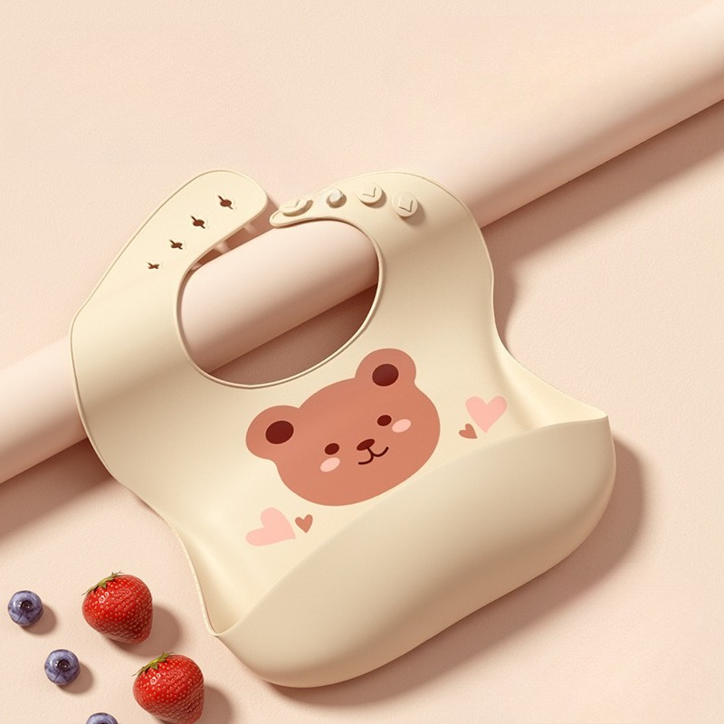 Bavoirs imperméables pour bébé - Waterproof Baby Bibs Silicone avis et prix