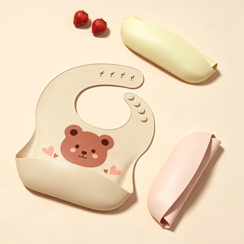 Bavoirs imperméables pour bébé - Waterproof Baby Bibs Silicone avis et prix