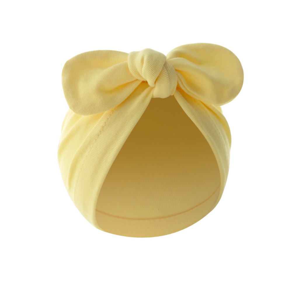 Mignon fleur noeud bébé chapea - Infant Beanie Hat With Ears avis et prix
