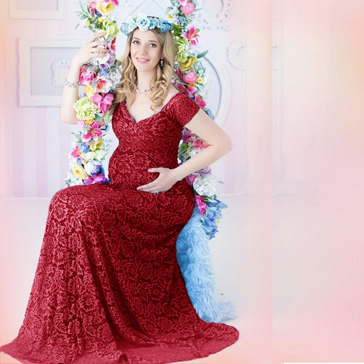 Robe longue de maternité europ - Maternity Wear avis et prix