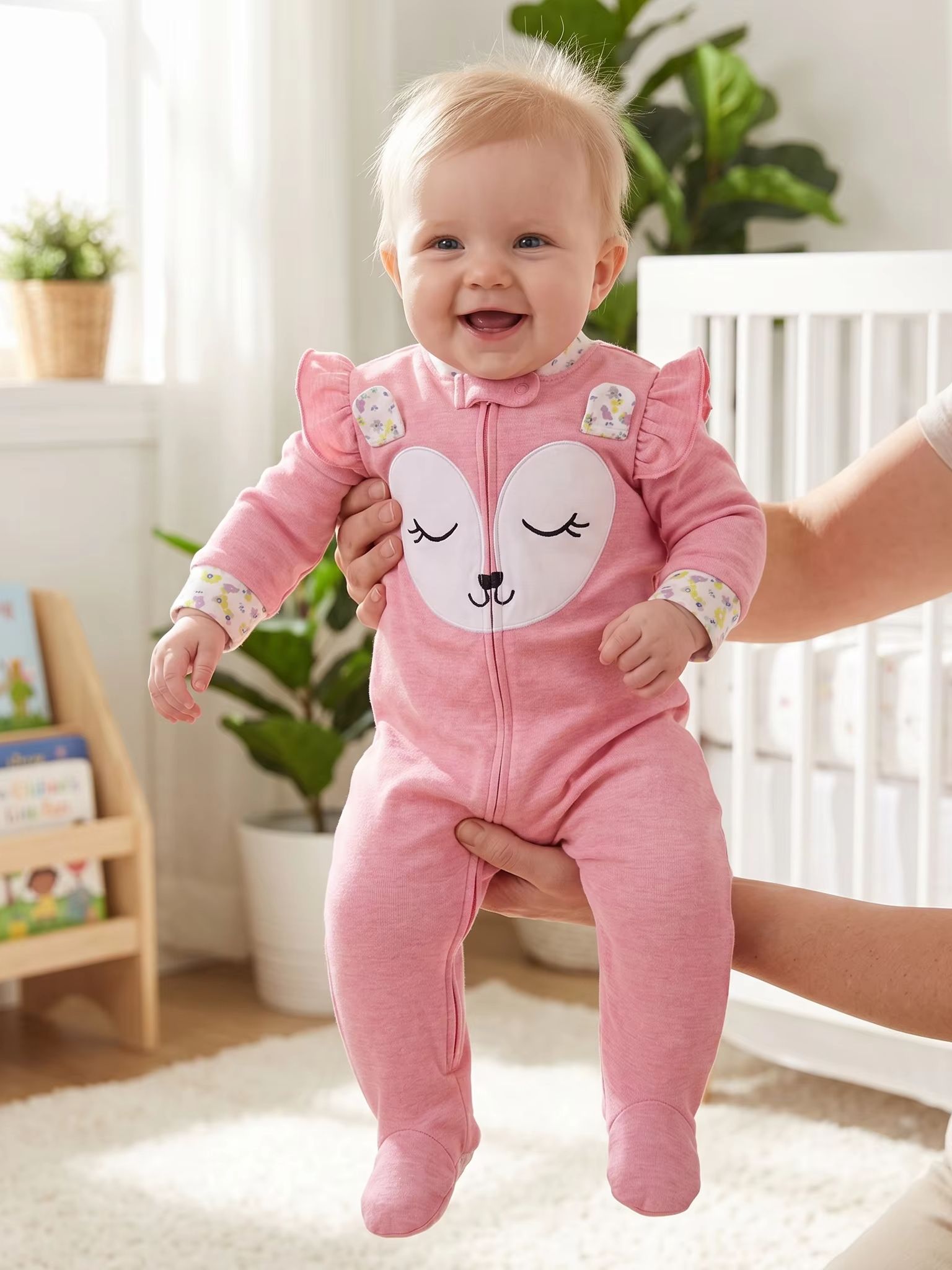 Combinaison bébé en pur coton  - Cotton Baby Onesies Zipper avis et prix