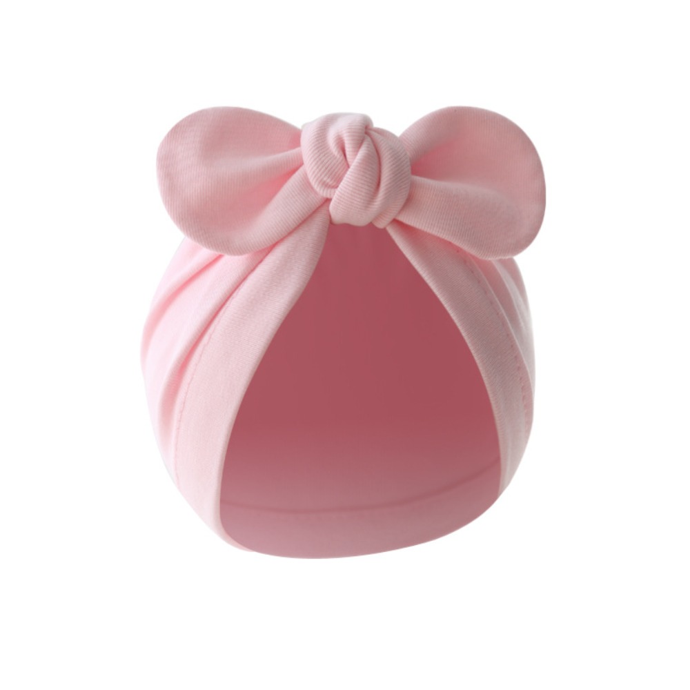 Mignon fleur noeud chapeau cot - Infant Beanie Hat With Ears avis et prix