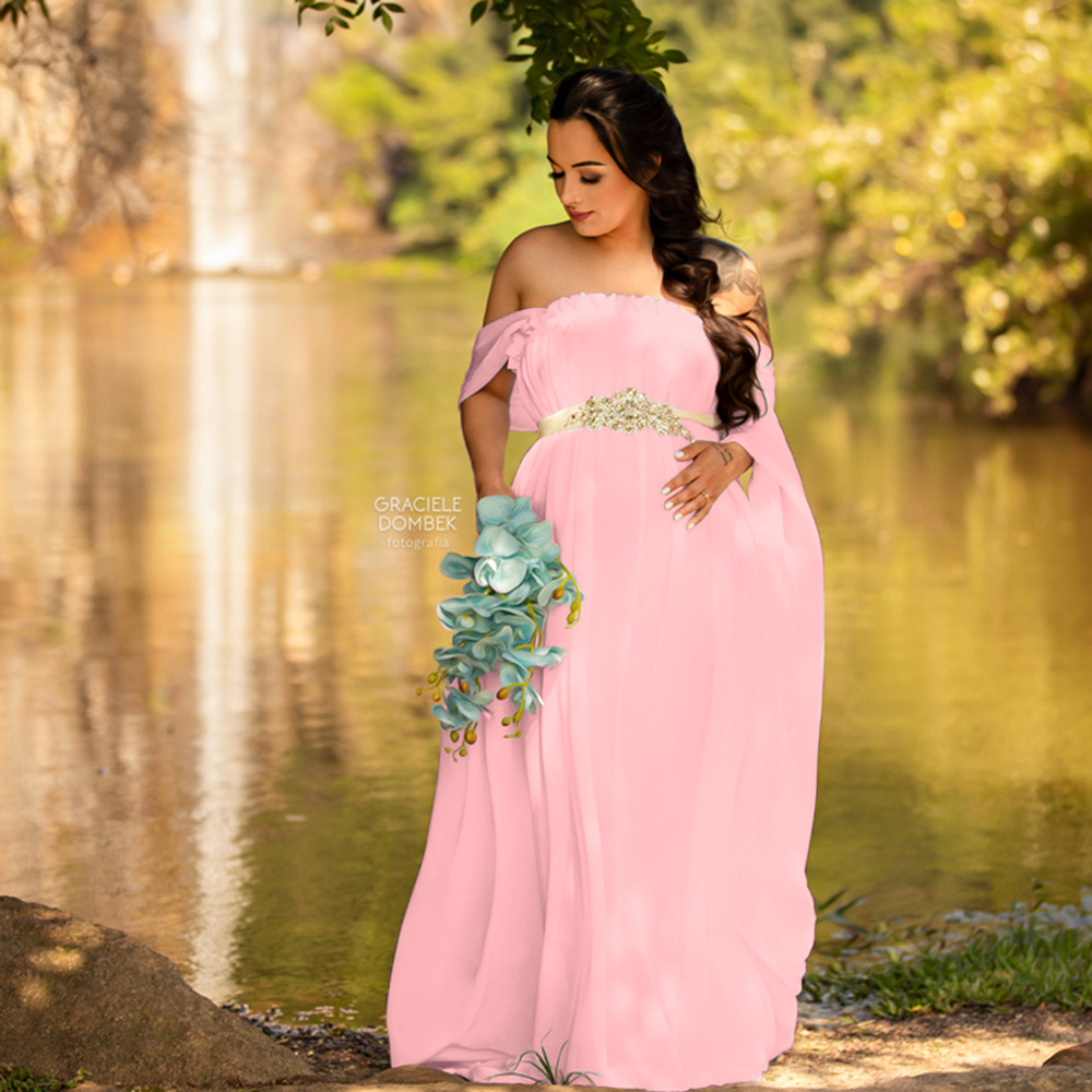 Robe longue de maternité en de - Maternity Wear avis et prix