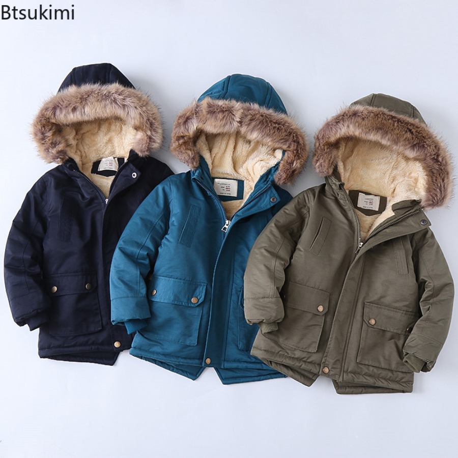Manteaux doublés polaire pour  - Toddler Boy Winter Fleece Jacket avis et prix