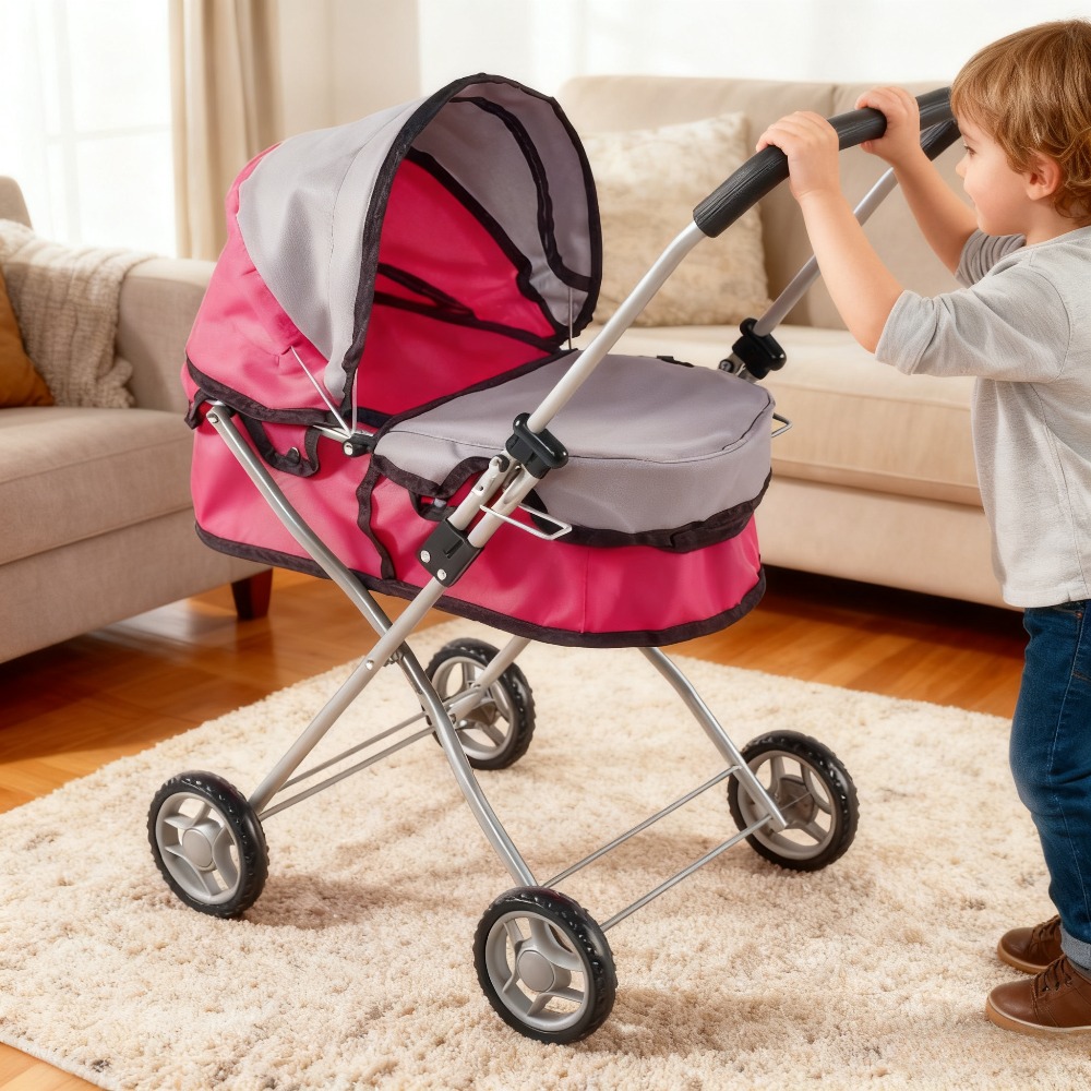 Poussette de poupée pliable po - Lightweight Foldable Baby Stroller Compact avis et prix