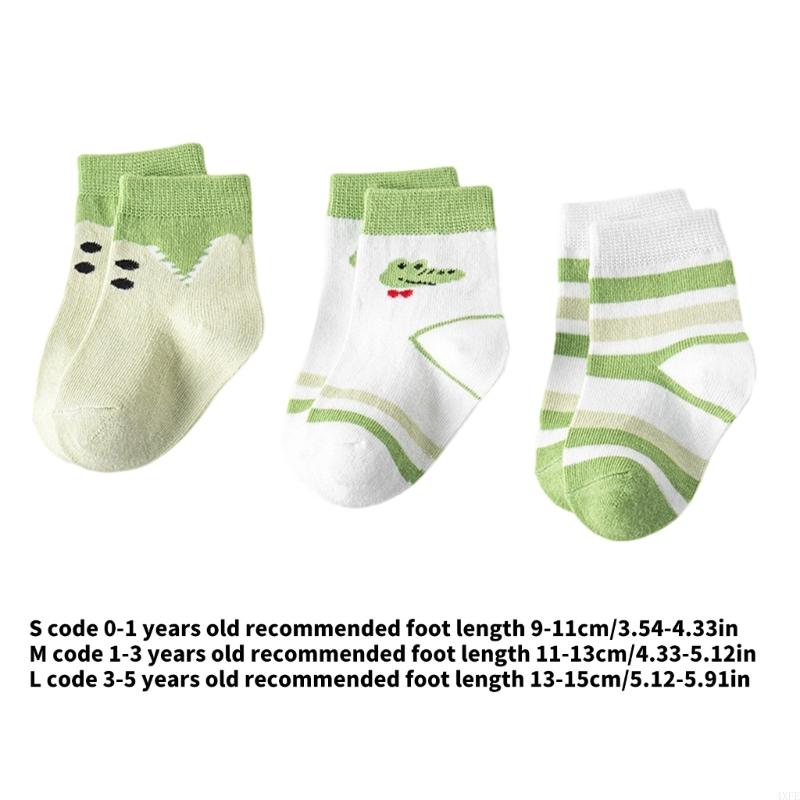 3 paires chaussettes respirant - Unisex Baby Socks Non Slip avis et prix